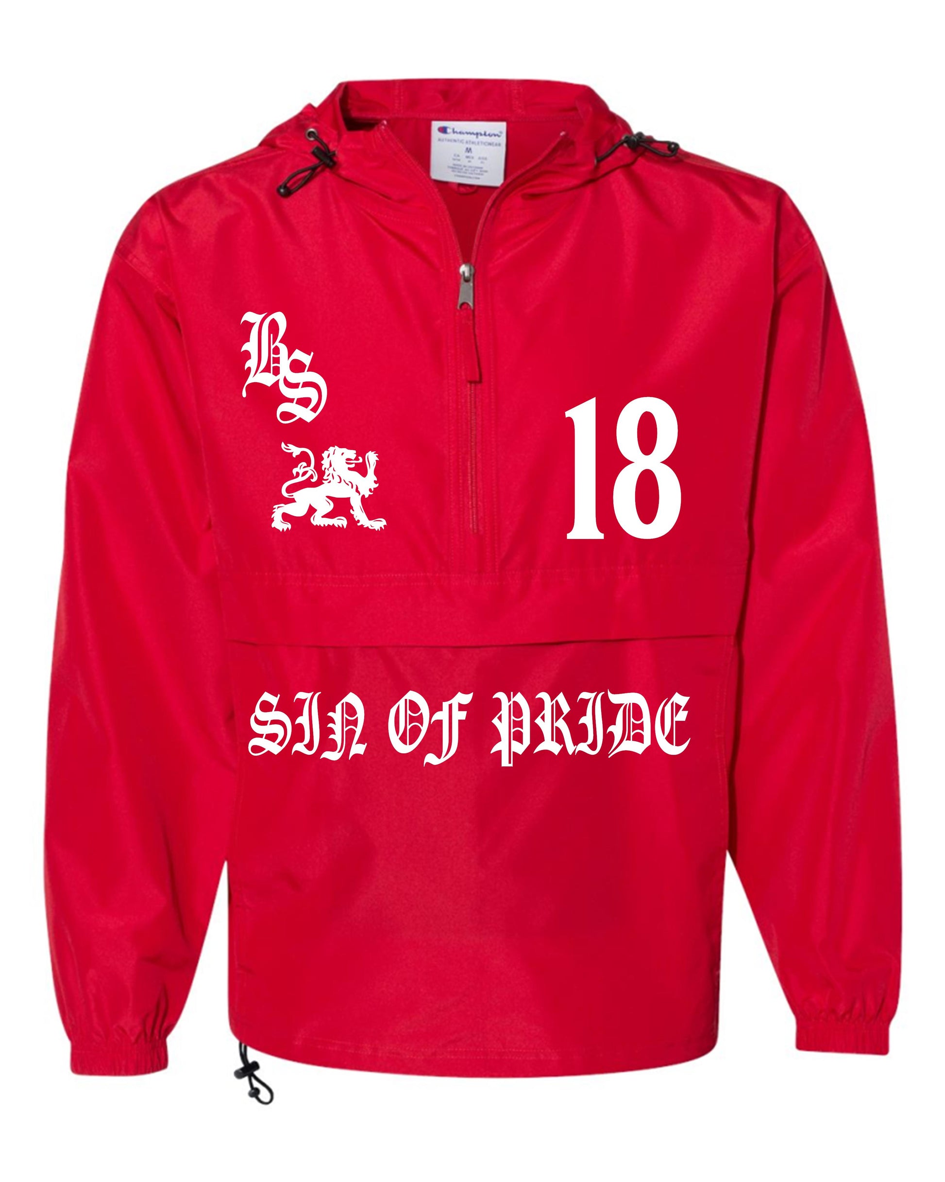 Sin Of Pride Windbreaker