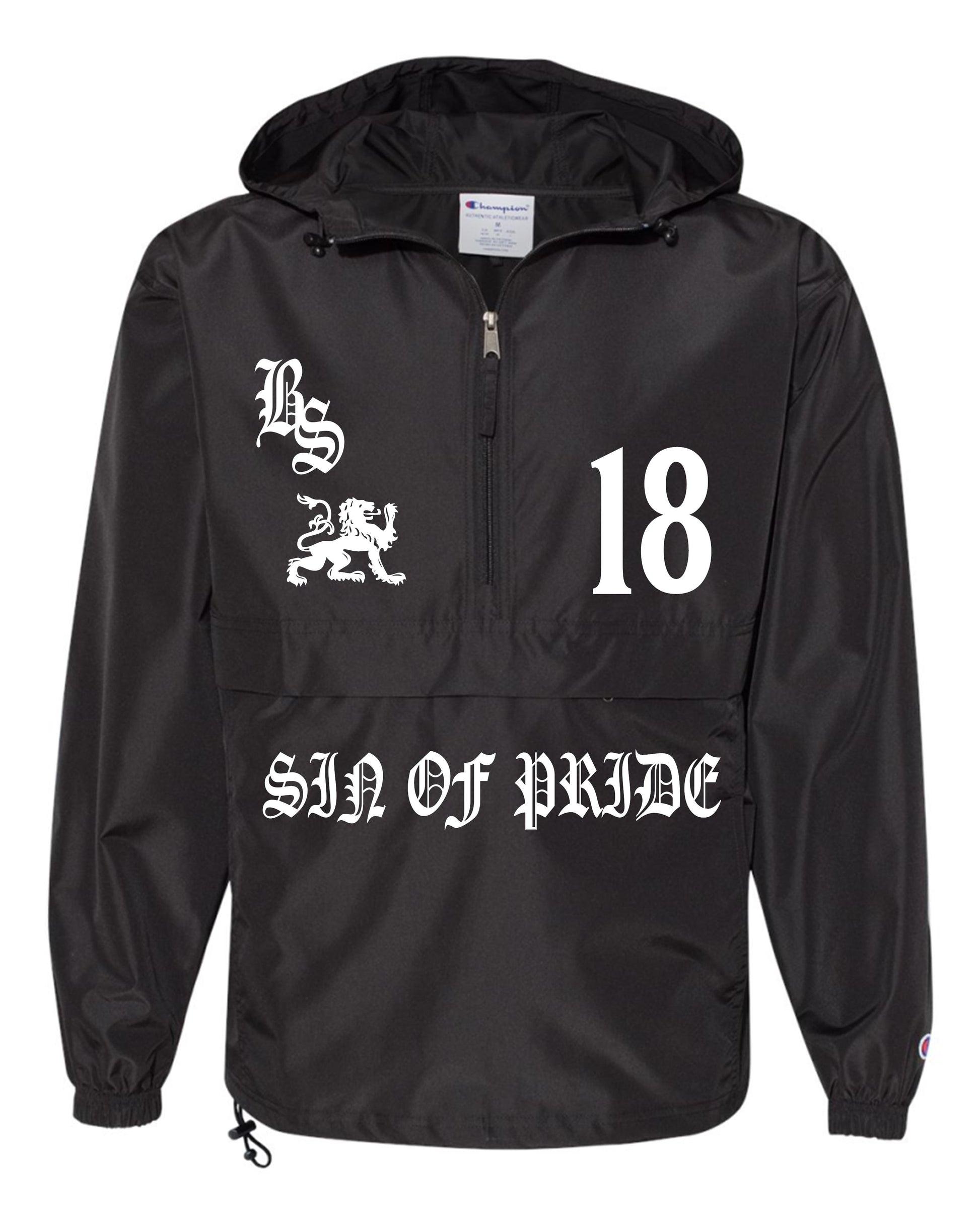 Sin Of Pride Windbreaker